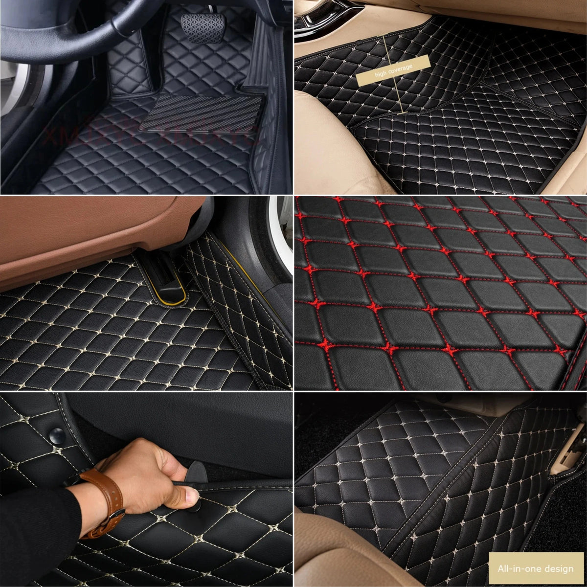 Inferno 5D Custom Floor Mats – GMC Sierra 1500 (2021-2028)