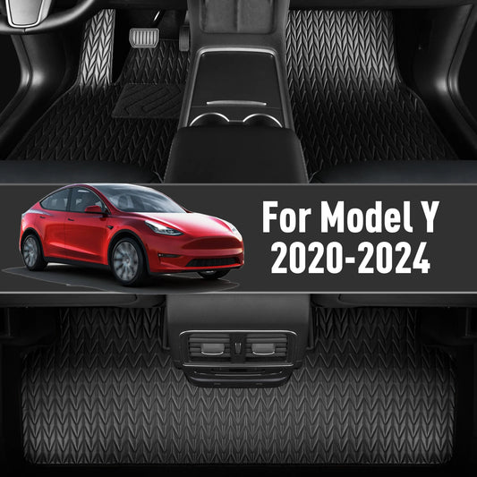Inferno 5D Custom Floor Mats – Tesla Model Y (2020-2022)